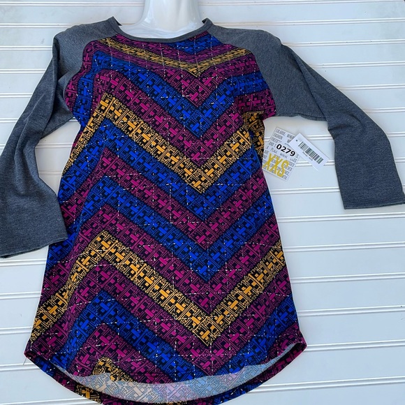 LLR - Abstract Printed Randy Top-#0279 - Picture 11 of 12